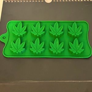 Leaf silicone resin mold